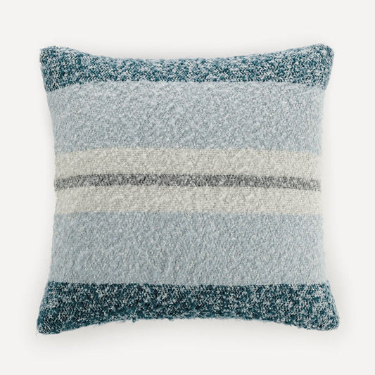 Almofada Lira Decorativa Quadrada de Lã Escovada Turmalina