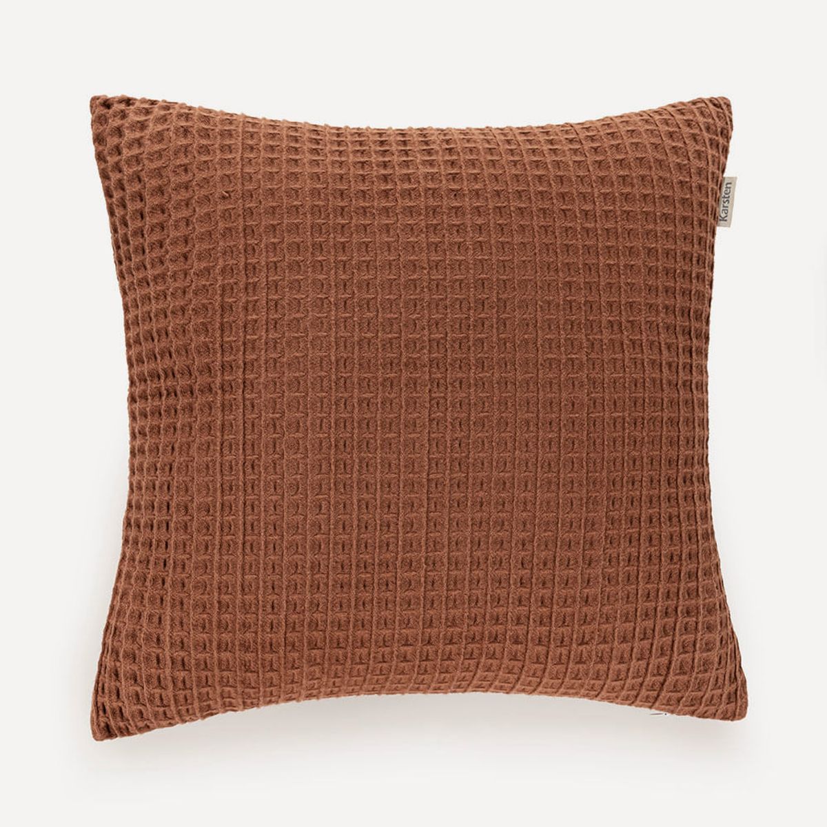 Almofada Denver Decorativa Quadrada 100% Algodão Telha