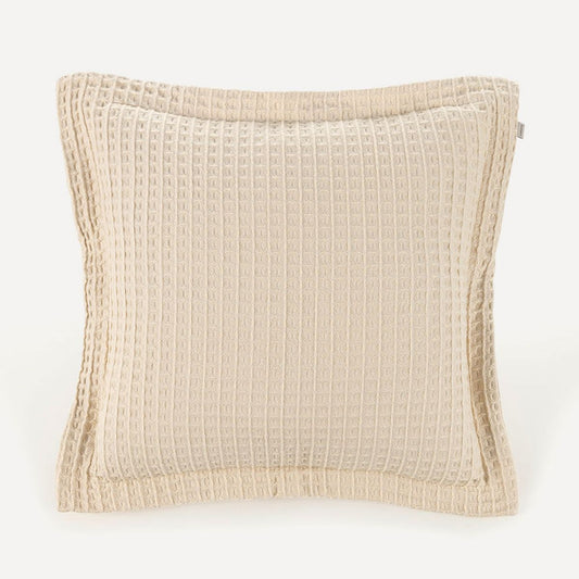 Almofada Denver Decorativa Quadrada em Algodão com Textura em Favos